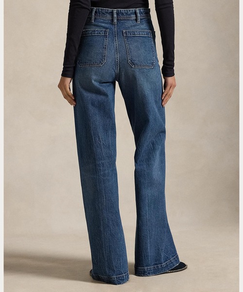 POLO RALPH LAUREN（ポロ ラルフ ローレン）の「ブーツ ジーンズ（デニムパンツ・レディース・ブルー・24S/29S/28S/27S/26S/25S）」の6枚目の写真