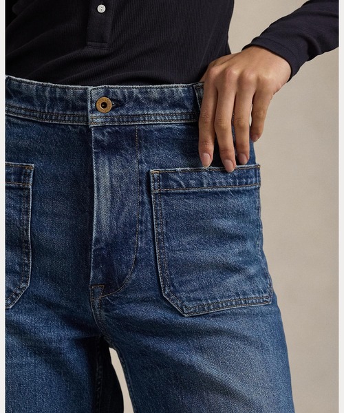 POLO RALPH LAUREN（ポロ ラルフ ローレン）の「ブーツ ジーンズ（デニムパンツ・レディース・ブルー・24S/29S/28S/27S/26S/25S）」の7枚目の写真