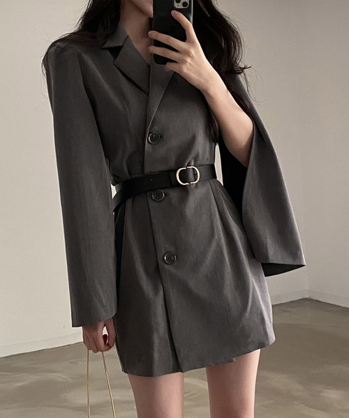 Jasmine】ケープショートシャケット（その他アウター）｜Jasmine