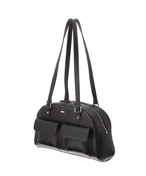 EATME(イートミー)の「ハーフムーンボストンバッグ(ボストンバッグ・レディース・アイボリー/ブラック/イエロー・FREE)」の3枚目の写真