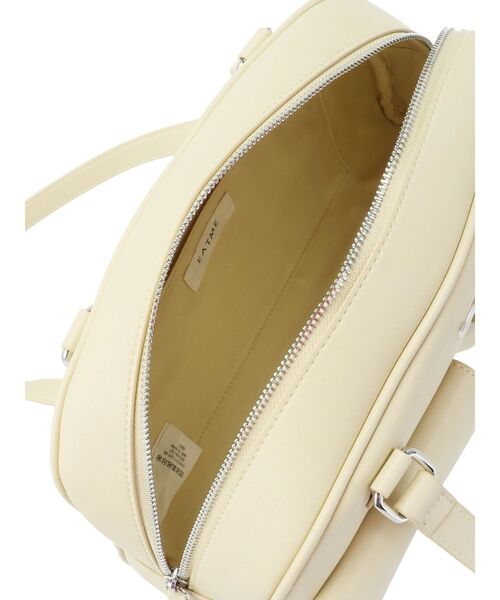 EATME(イートミー)の「ハーフムーンボストンバッグ(ボストンバッグ・レディース・アイボリー/ブラック/イエロー・FREE)」の10枚目の写真