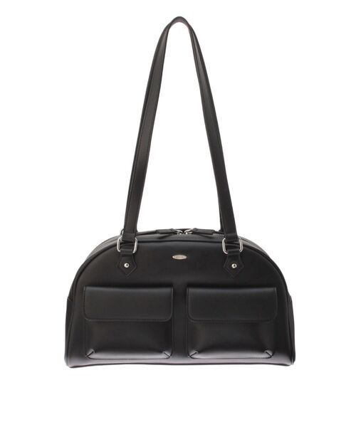 EATME(イートミー)の「ハーフムーンボストンバッグ(ボストンバッグ・レディース・アイボリー/ブラック/イエロー・FREE)」の15枚目の写真