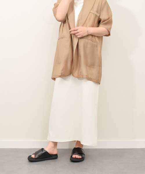 CORSO ROMA,9(コルソローマ)の「【CORSO ROMA 9】クロスベルトフットベッドサンダル(W52101)(サンダル・レディース・ホワイト/ブラック・35/39/38/37/36)」の10枚目の写真