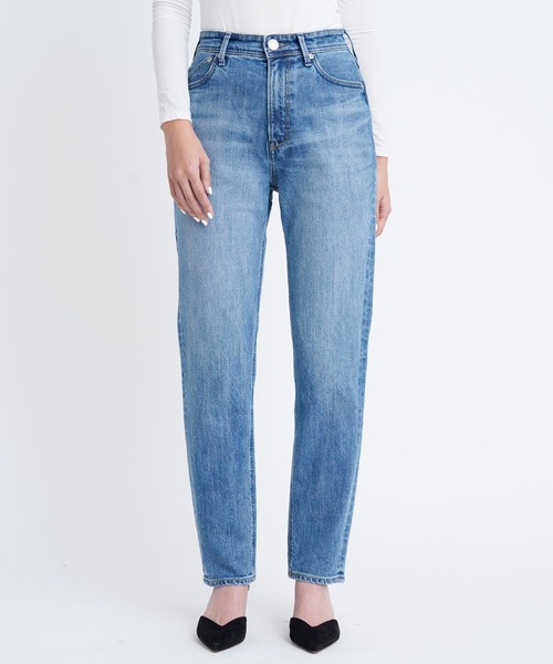 YANUK（ヤヌーク）の「ボーイズテーパード"ANN"（デニムパンツ・レディース・ブルー・22inch/21inch/27inch/26inch/25inch/24inch/23inch）」の14枚目の写真