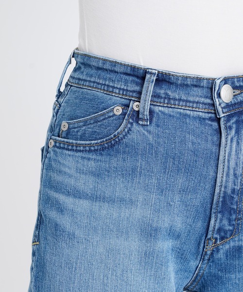 YANUK（ヤヌーク）の「ボーイズテーパード"ANN"（デニムパンツ・レディース・ブルー・22inch/21inch/27inch/26inch/25inch/24inch/23inch）」の7枚目の写真