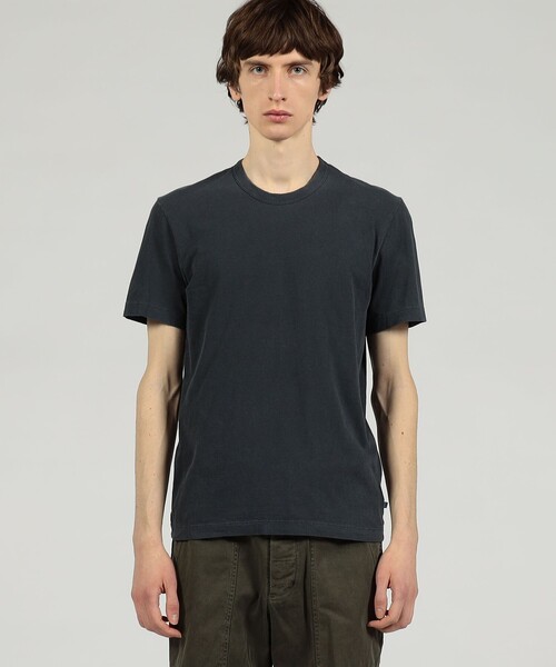 JAMES PERSE（ジェームスパース）の「コットンジャージー ラウンジTシャツ MLJ3311（Tシャツ/カットソー・メンズ・ベージュ/ネイビー/ダークパープル・0/1/2）」の5枚目の写真