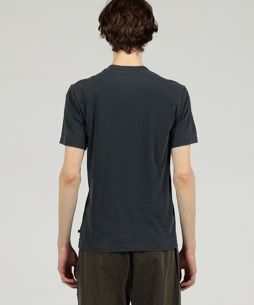 JAMES PERSE（ジェームスパース）の「コットンジャージー ラウンジTシャツ MLJ3311（Tシャツ/カットソー・メンズ・ベージュ/ネイビー/ダークパープル・0/1/2）」の7枚目の写真