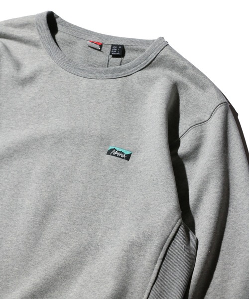 NANGA / ナンガ ECO HYBRID MINI BOX LOGO EMBROIDERY SWEATSHIRT