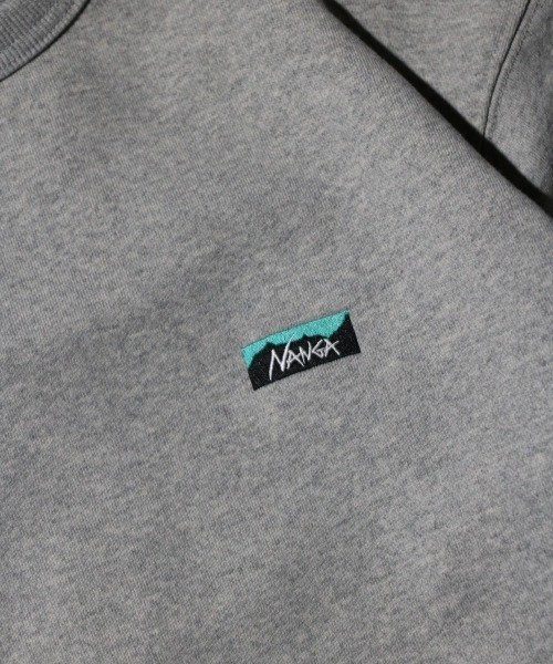 NANGA(ナンガ)の「NANGA / ナンガ ECO HYBRID MINI BOX LOGO EMBROIDERY SWEATSHIRT(UNISEX) エコハイブリッド ミニロゴ スウェット(Tシャツ/カットソー・メンズ・ホワイト/グレー・MEDIUM/LARGE/X-LARGE)」の13枚目の写真