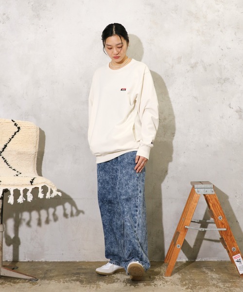 NANGA(ナンガ)の「NANGA / ナンガ ECO HYBRID MINI BOX LOGO EMBROIDERY SWEATSHIRT(UNISEX) エコハイブリッド ミニロゴ スウェット(Tシャツ/カットソー・メンズ・ホワイト/グレー・MEDIUM/LARGE/X-LARGE)」の19枚目の写真
