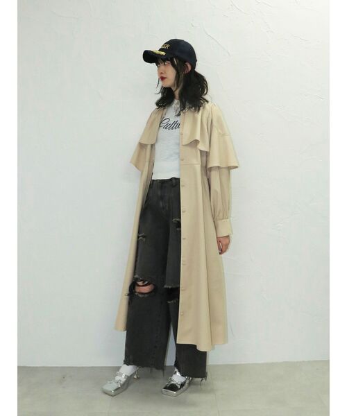 jouetie（ジュエティ）の「ケープロングコートワンピース（ワンピース