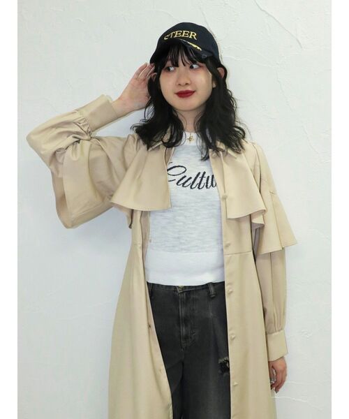 jouetie（ジュエティ）の「ケープロングコートワンピース（ワンピース