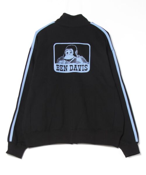 BEN DAVIS(ベンデイビス)の「【BENDAVIS / ベンデイヴィス】ヘビーウェイト バックプリント レトロスウェットトラックジャケット(ジャージ・メンズ・ブラック/ワイン/オフホワイト・LARGE/MEDIUM/X-LARGE)」の4枚目の写真