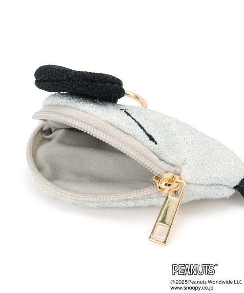 grove（グローブ）の「【PEANUTS75th】フェイスチャームポーチ（ポーチ・レディース・ホワイト/イエロー系その他・00）」の5枚目の写真