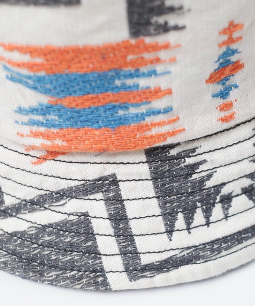 PENDLETON(ペンドルトン)の「【PE2】【PENDLETON/ペンドルトン】JAQUARD HAT ジャガード ハット(ハット・レディース・チャコールグレー/レッド・FREE)」の6枚目の写真