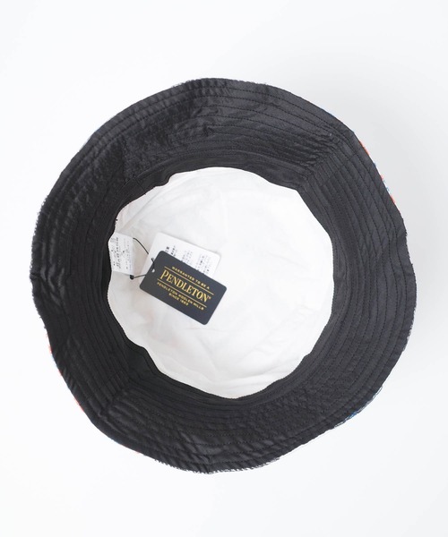 PENDLETON(ペンドルトン)の「【PE2】【PENDLETON/ペンドルトン】JAQUARD HAT ジャガード ハット(ハット・レディース・チャコールグレー/レッド・FREE)」の8枚目の写真