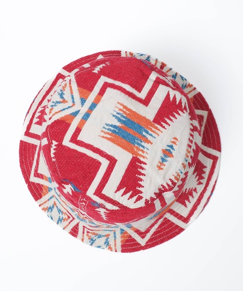 PENDLETON(ペンドルトン)の「【PE2】【PENDLETON/ペンドルトン】JAQUARD HAT ジャガード ハット(ハット・レディース・チャコールグレー/レッド・FREE)」の13枚目の写真