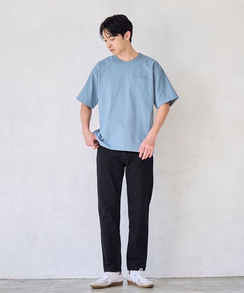 RONEL(ロネル)の「【RONEL】デニムテーパードパンツ(デニムパンツ・メンズ・ネイビー/ブラック・L/XL/S/M)」の3枚目の写真