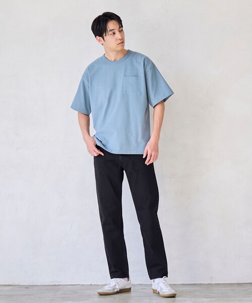 RONEL(ロネル)の「【RONEL】デニムテーパードパンツ(デニムパンツ・メンズ・ネイビー/ブラック・L/XL/S/M)」の6枚目の写真