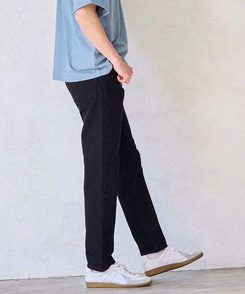 RONEL(ロネル)の「【RONEL】デニムテーパードパンツ(デニムパンツ・メンズ・ネイビー/ブラック・L/XL/S/M)」の8枚目の写真