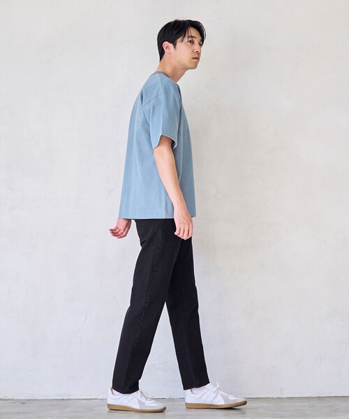 RONEL(ロネル)の「【RONEL】デニムテーパードパンツ(デニムパンツ・メンズ・ネイビー/ブラック・L/XL/S/M)」の9枚目の写真