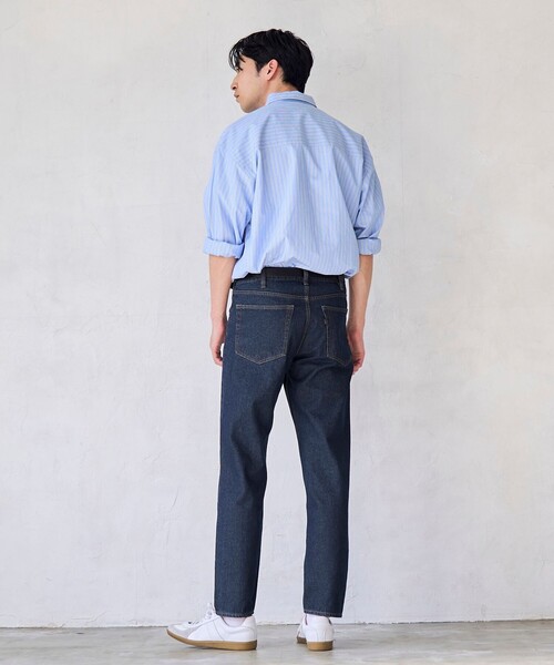 RONEL(ロネル)の「【RONEL】デニムテーパードパンツ(デニムパンツ・メンズ・ネイビー/ブラック・L/XL/S/M)」の16枚目の写真