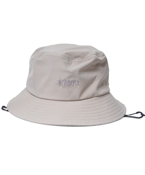 BEN DAVIS(ベンデイビス)の「《BEN DAVIS》STRETCH LONG BRIM HAT(UV CUT)(ハット・レディース・ブラック/ベージュ・FREE)」の2枚目の写真