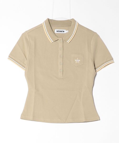 [ KIRSH ]★24SS★韓国人気★STITCH POINT SLIM FIT T-SHIRT KIRSH ]☆24SS☆韓国人気☆STITCH POINT SLIM FIT T-SHIRT