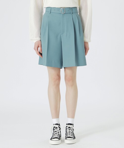 LOVELESS（ラブレス）の「クリアツイルバミューダ（その他パンツ・レディース・ブラウン系その他3/ブラック/ブルー系その他4・34/36）」の3枚目の写真