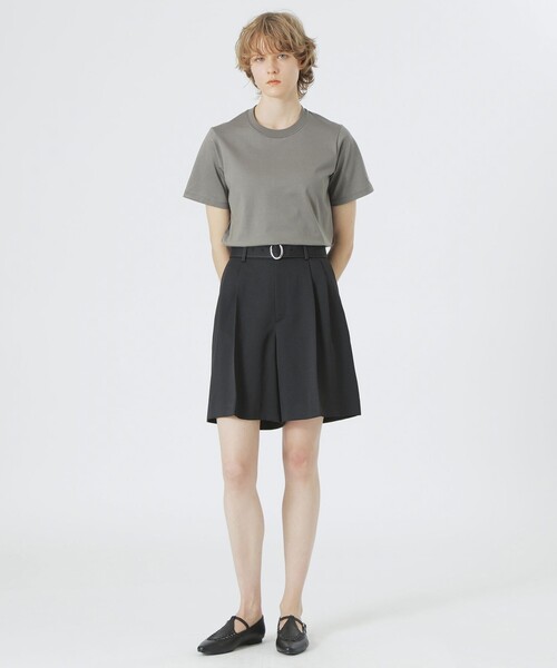 LOVELESS（ラブレス）の「クリアツイルバミューダ（その他パンツ・レディース・ブラウン系その他3/ブラック/ブルー系その他4・34/36）」の8枚目の写真