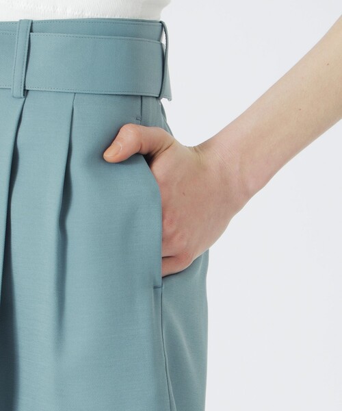 LOVELESS（ラブレス）の「クリアツイルバミューダ（その他パンツ・レディース・ブラウン系その他3/ブラック/ブルー系その他4・34/36）」の16枚目の写真