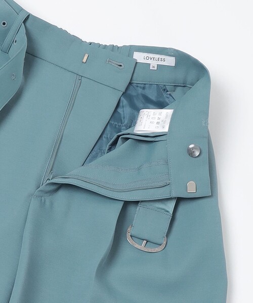 LOVELESS（ラブレス）の「クリアツイルバミューダ（その他パンツ・レディース・ブラウン系その他3/ブラック/ブルー系その他4・34/36）」の17枚目の写真