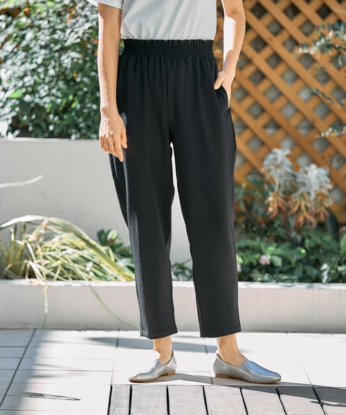 FOUND GOOD（ファウンドグッド）の「ウエストシャーリングパンツ（その他パンツ・レディース・グレー系8/イエロー系2/アイボリー/ブラック・M/S/L）」の9枚目の写真