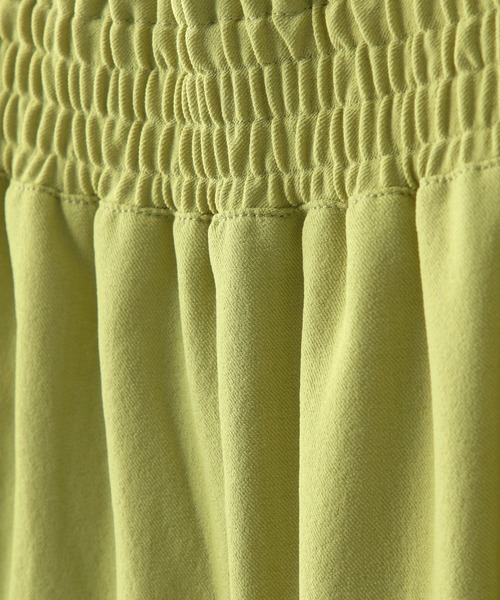 FOUND GOOD（ファウンドグッド）の「ウエストシャーリングパンツ（その他パンツ・レディース・グレー系8/イエロー系2/アイボリー/ブラック・M/S/L）」の12枚目の写真