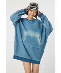 RODEO CROWNS WIDE BOWL | 加工スウェットワンピース(ワンピース)