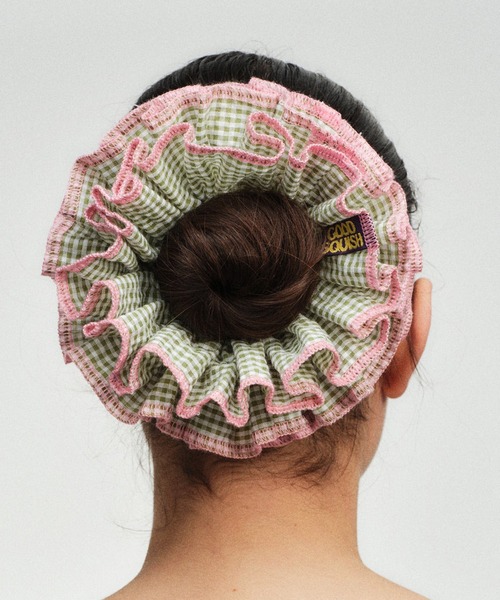 セール】【GOOD SQUISH】BABY WILDER ギンガムチェックシュシュ ギフト