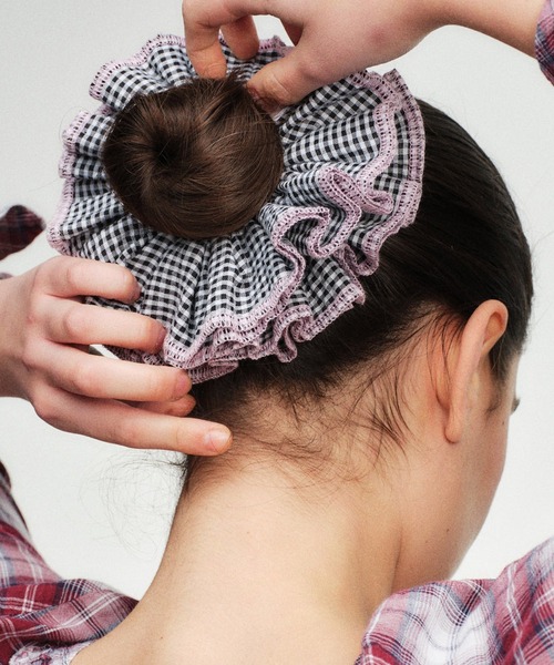 GOOD SQUISH】BABY WILDER ギンガムチェックシュシュ ギフト