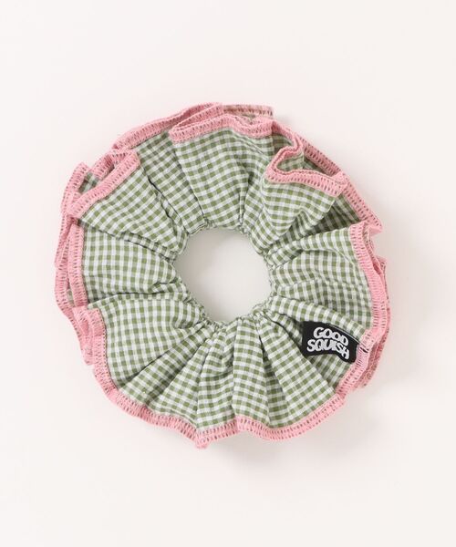 GOOD SQUISH シュシュ GOOD SQUISH】BABY WILDER ギンガムチェックシュシュ ギフト