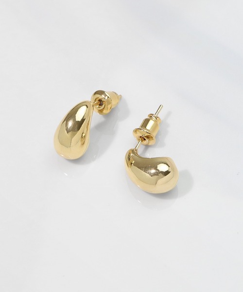 blackdia ocean(ブラックダイヤオーシャン)の「blackdia ocean ミニティアドロップピアス/イヤリング(ピアス(両耳用)・レディース・シルバー/ゴールド/ゴールド系その他/シルバー系その他・FREE)」の3枚目の写真
