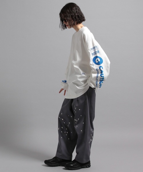 GEORGE'S（ジョージズ）の「グラフィックロゴロンT（Tシャツ/カットソー・メンズ・ブルー/ホワイト/ブラック・MEDIUM/LARGE）」の5枚目の写真