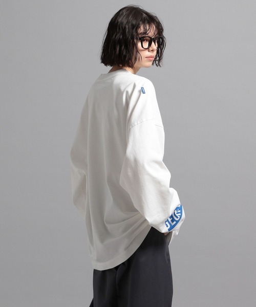 GEORGE'S（ジョージズ）の「グラフィックロゴロンT（Tシャツ/カットソー・メンズ・ブルー/ホワイト/ブラック・MEDIUM/LARGE）」の10枚目の写真