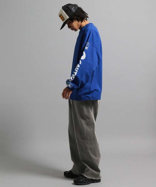 GEORGE'S（ジョージズ）の「グラフィックロゴロンT（Tシャツ/カットソー・メンズ・ブルー/ホワイト/ブラック・MEDIUM/LARGE）」の12枚目の写真