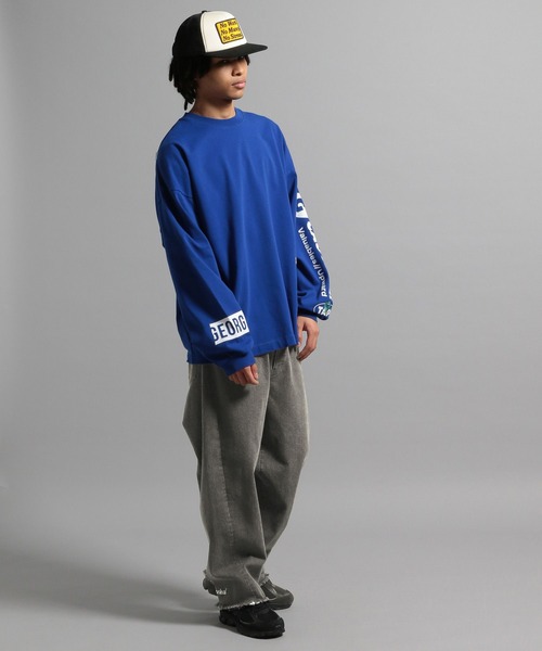 GEORGE'S（ジョージズ）の「グラフィックロゴロンT（Tシャツ/カットソー・メンズ・ブルー/ホワイト/ブラック・MEDIUM/LARGE）」の13枚目の写真