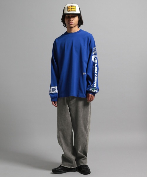 GEORGE'S（ジョージズ）の「グラフィックロゴロンT（Tシャツ/カットソー・メンズ・ブルー/ホワイト/ブラック・MEDIUM/LARGE）」の14枚目の写真