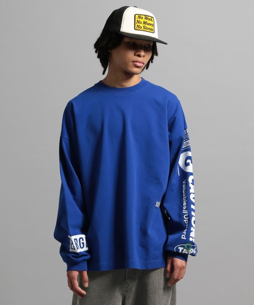 GEORGE'S（ジョージズ）の「グラフィックロゴロンT（Tシャツ/カットソー・メンズ・ブルー/ホワイト/ブラック・MEDIUM/LARGE）」の15枚目の写真