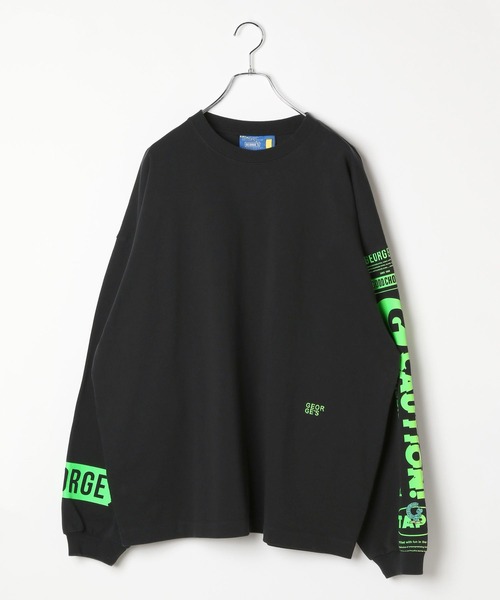 GEORGE'S（ジョージズ）の「グラフィックロゴロンT（Tシャツ/カットソー・メンズ・ブルー/ホワイト/ブラック・MEDIUM/LARGE）」の21枚目の写真