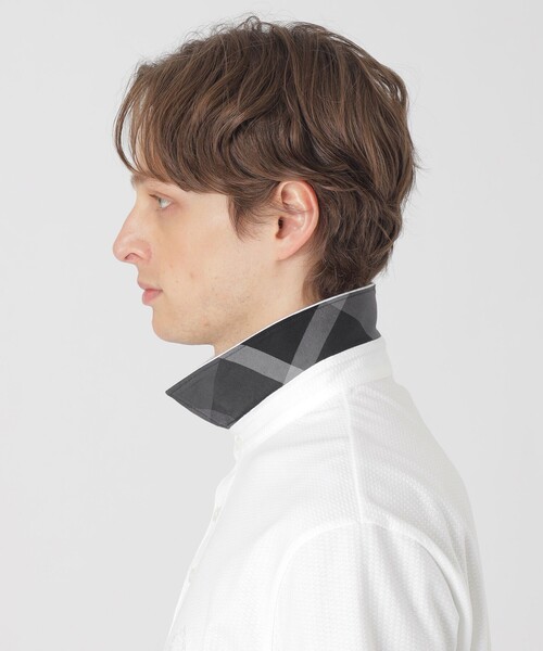 BLACK LABEL CRESTBRIDGE(ブラックレーベル・クレストブリッジ)の「デュラブルタックポロ(ポロシャツ・メンズ・ネイビー/ブラック/オフホワイト/チャコールグレー/ブルー・M/L/XL)」の9枚目の写真