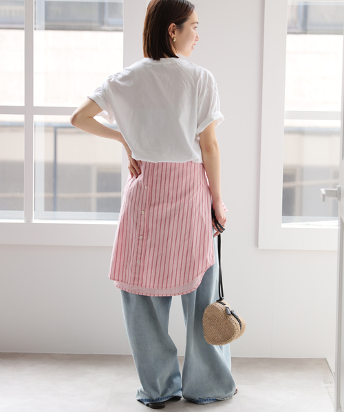 JOURNAL STANDARD relume（ジャーナルスタンダード　レリューム）の「スーベニアピグメントTEE（Tシャツ/カットソー・レディース・ホワイト/ブラック/ブラック系その他・FREE）」の10枚目の写真