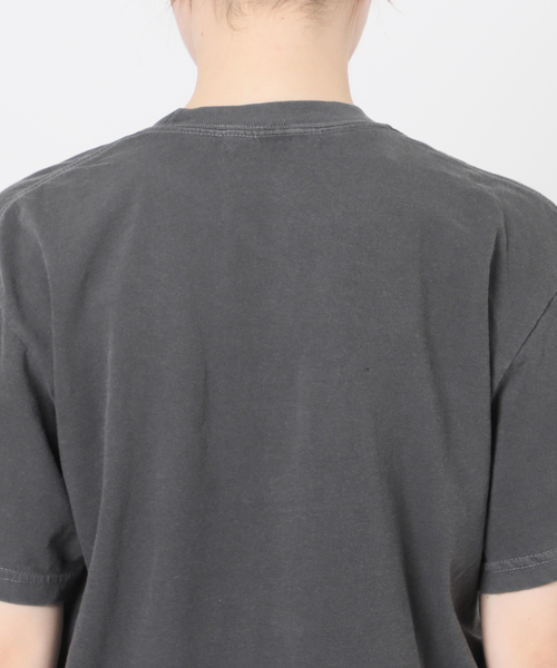 JOURNAL STANDARD relume（ジャーナルスタンダード　レリューム）の「スーベニアピグメントTEE（Tシャツ/カットソー・レディース・ホワイト/ブラック/ブラック系その他・FREE）」の19枚目の写真