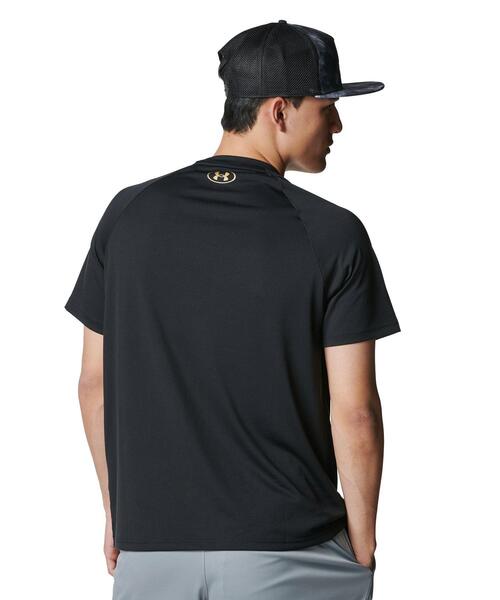 UNDER ARMOUR（アンダーアーマー）の「UAテック グラフィック ショートスリーブ Tシャツ（ベースボール/メンズ）（Tシャツ/カットソー・メンズ・ブラック・3XL/S/XL/2XL/M/L）」の2枚目の写真